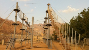 Saudi Arabie Ropes Course